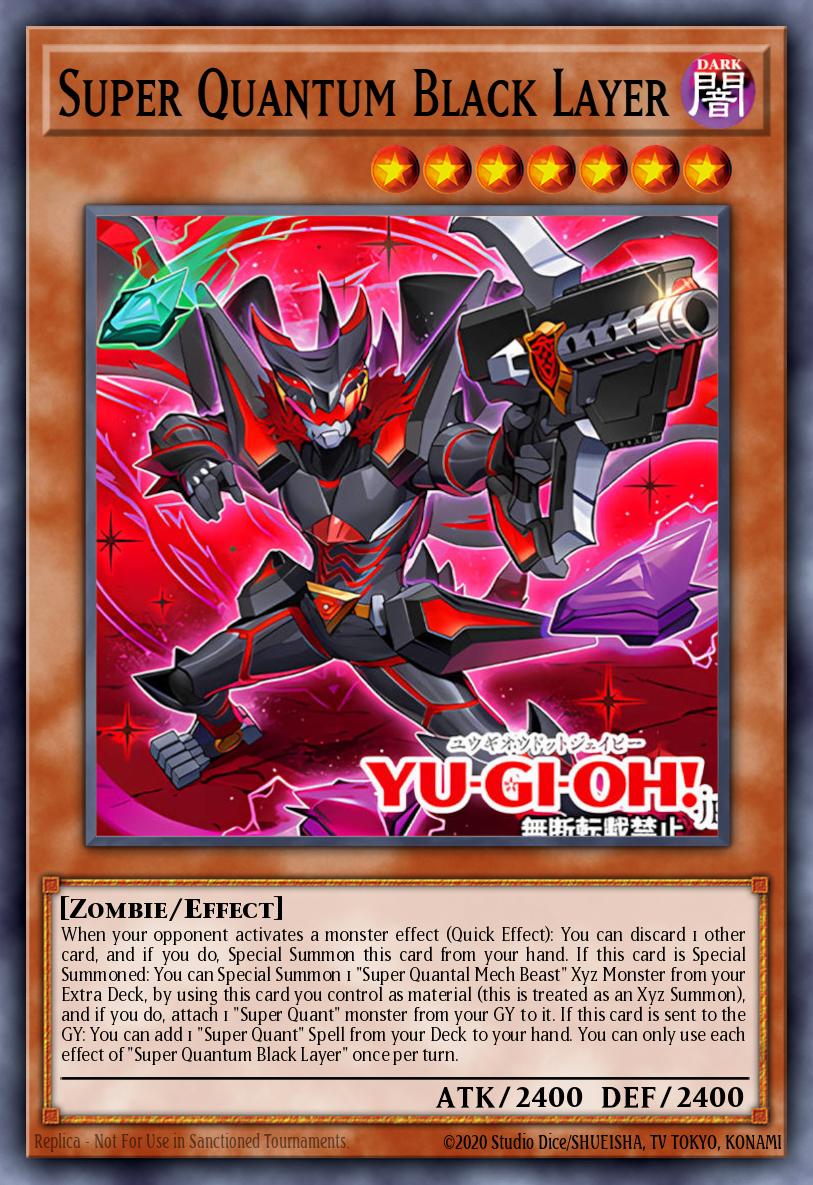 Super Quantum Black Layer